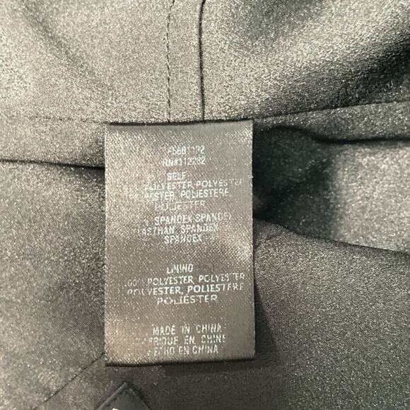 Adelyn Rae Sweet Heart Strapless Jump Suit Size Small Black Back Zipper Pockets - Picture 7 of 14